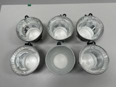 Assorted Studio Light Reflector Bowls With Mounting Clips x6 - No Reserve