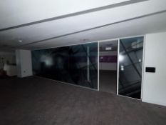 Glass Wall Office Partitioning