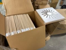 Box Of 23 Fan Front Plates 55 x 55