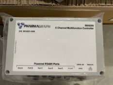 5 x Pharmagraph 6 Channel Multifunction Controller