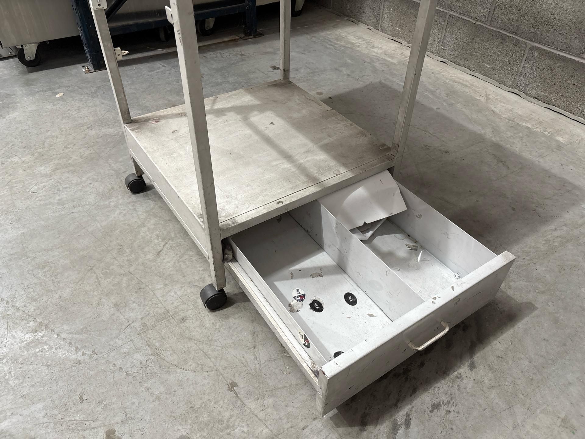 Grey Metal Trolley - No Reserve - Image 7 of 8