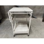 Grey Metal Trolley - No Reserve