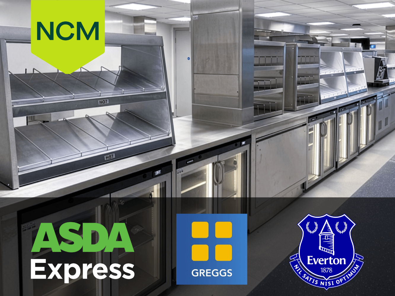 Commercial Catering Equipment From Greggs @ Asda Express & Major Football Stadiums Incl Wembley, Everton FC, Ovens, Dishwashers, Displays & More
