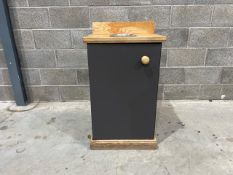 Grey Wooden Bin, Direct from Greggs @ Asda