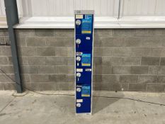 Blue And Grey Metal Lockers, Direct from Greggs @ Asda