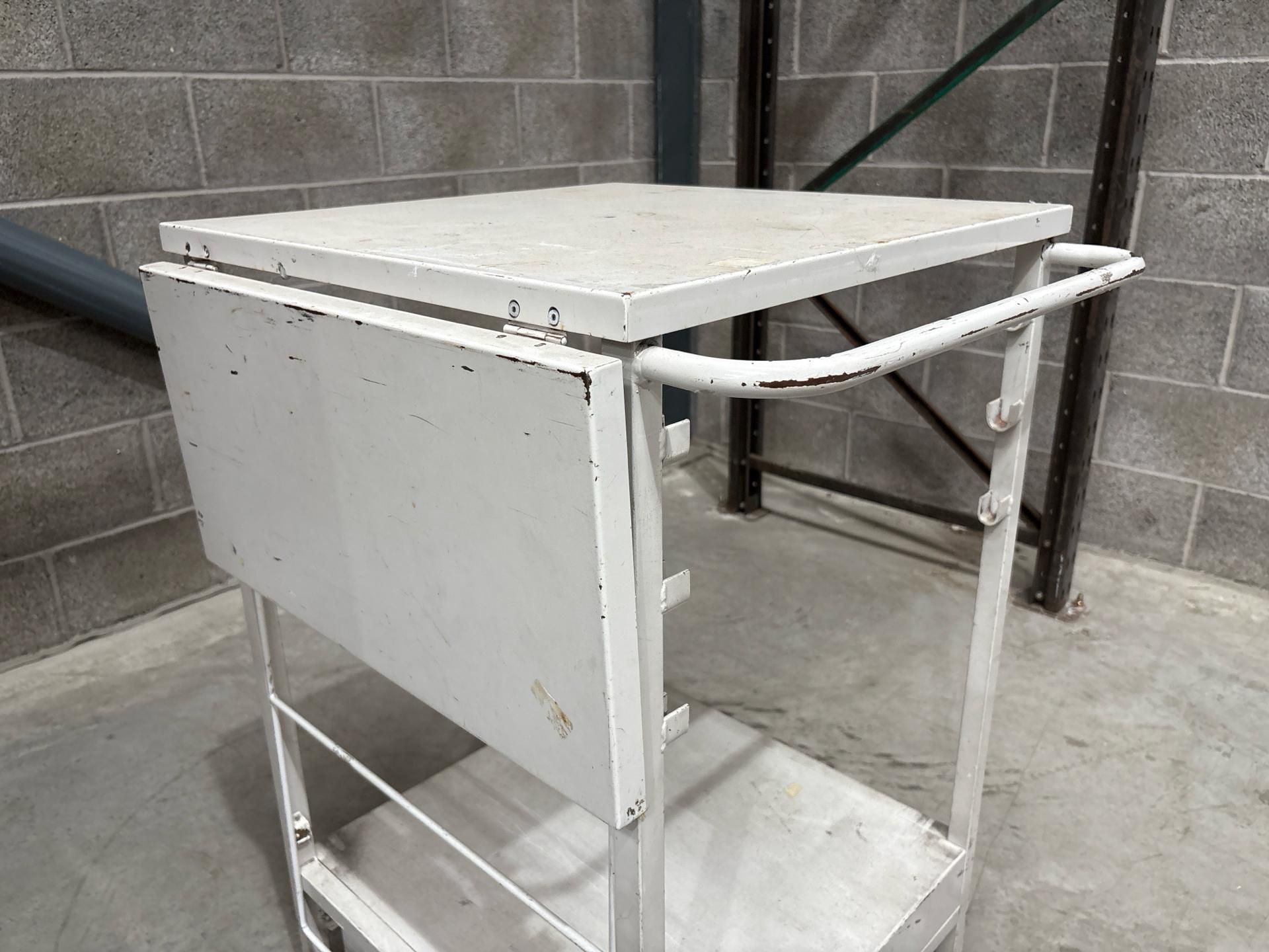 Grey Metal Trolley - No Reserve - Image 4 of 7