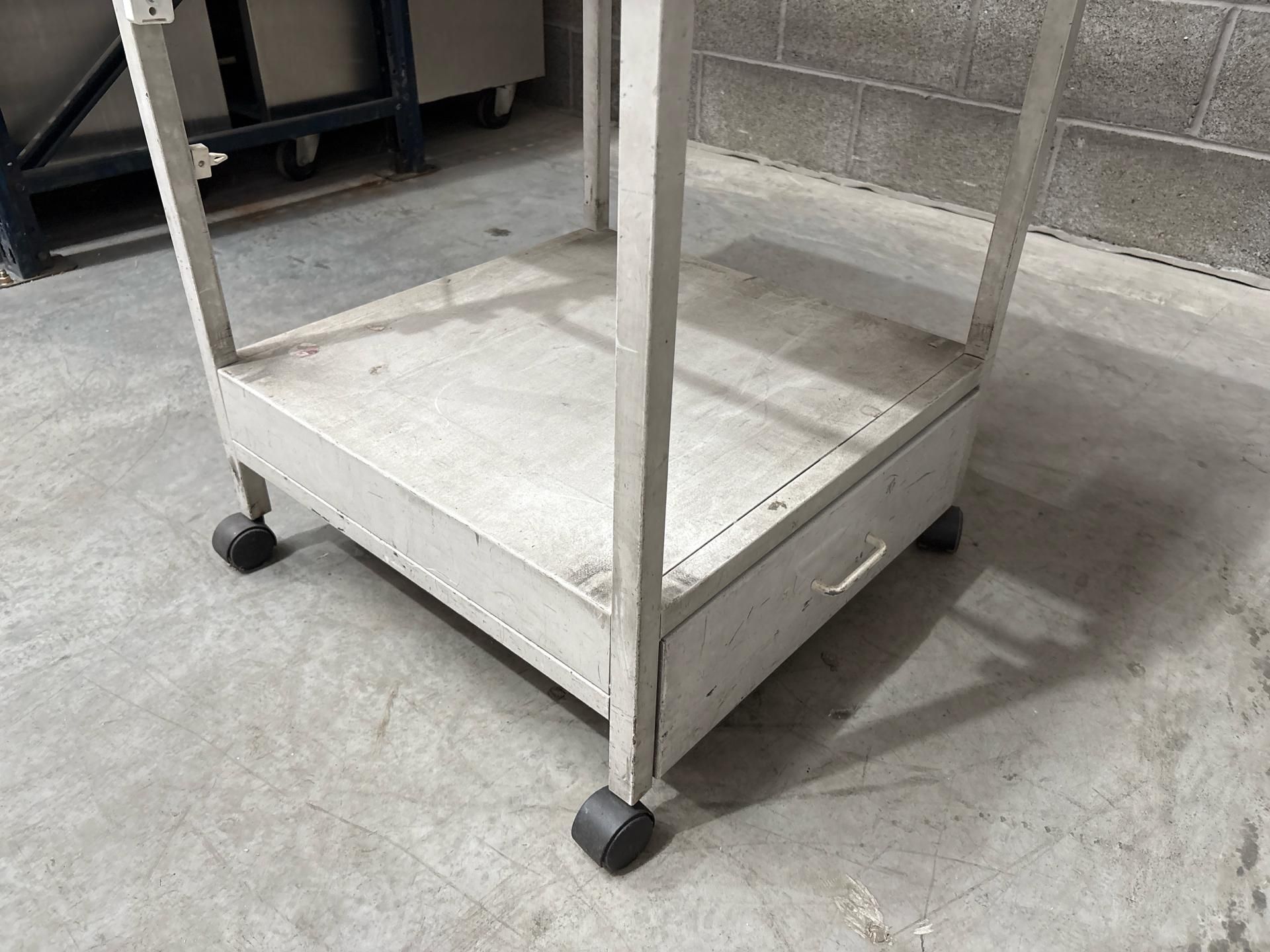 Grey Metal Trolley - No Reserve - Image 6 of 8