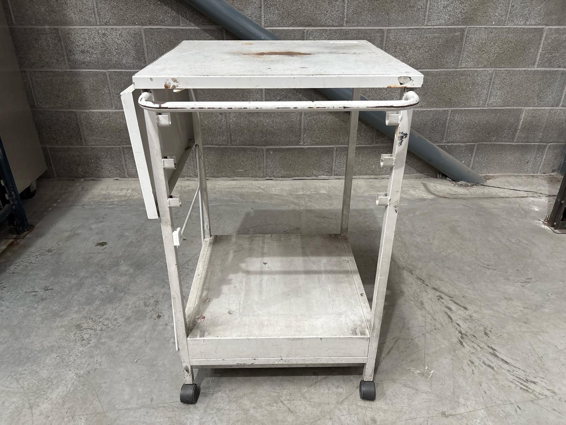 Grey Metal Trolley - No Reserve