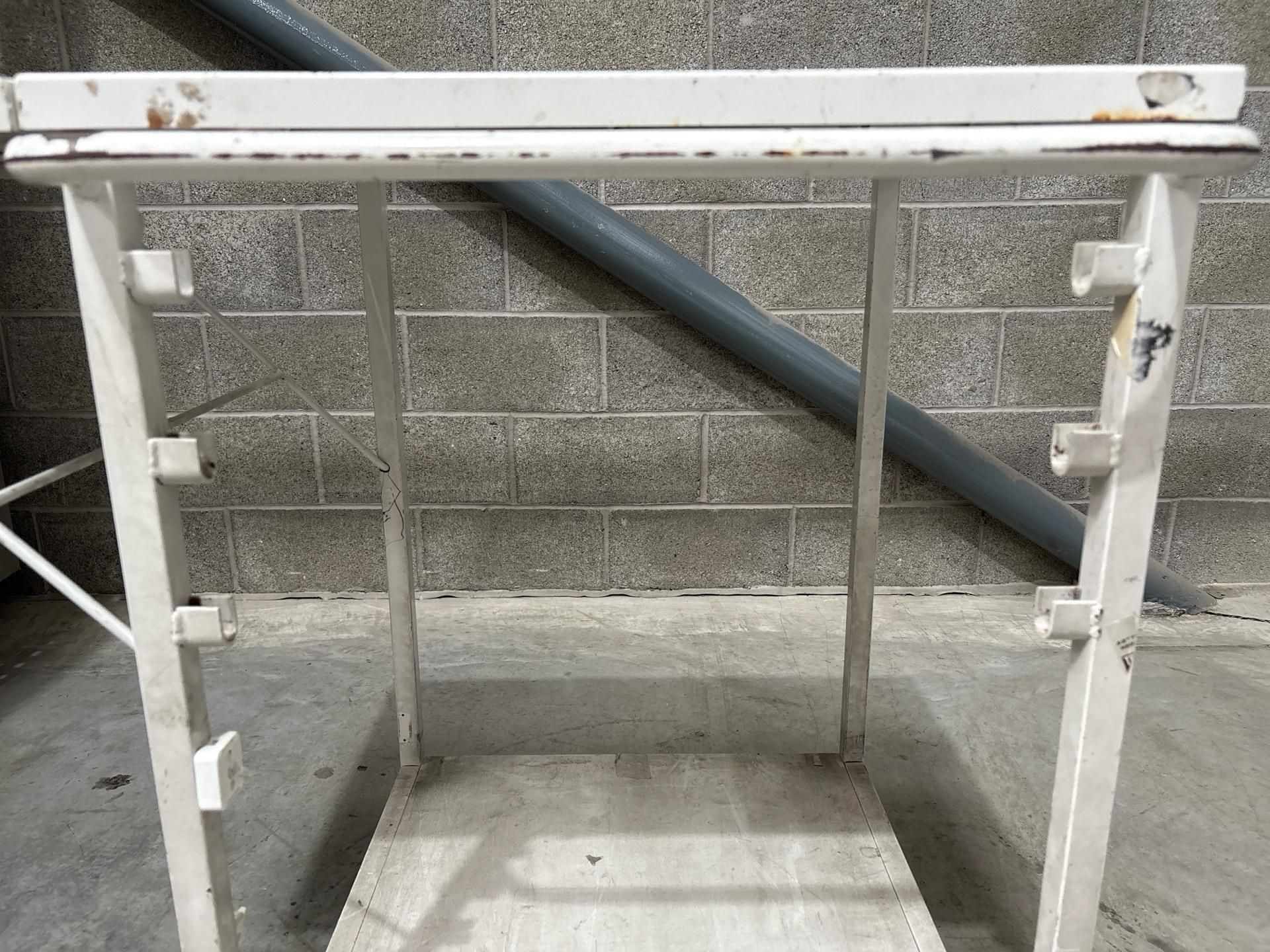 Grey Metal Trolley - No Reserve - Image 5 of 8