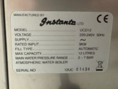 Instanta Hot Water Machine