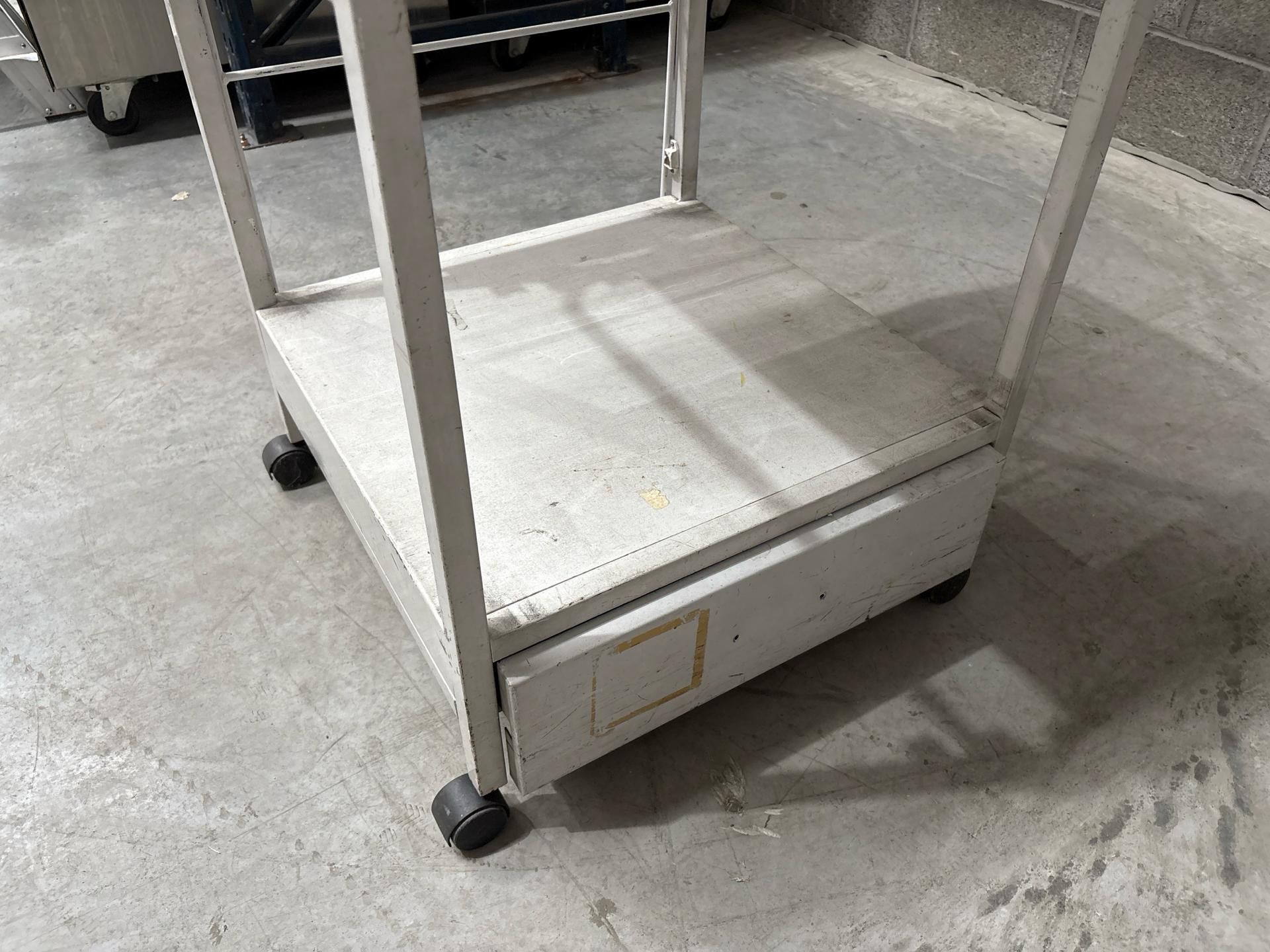 Grey Metal Trolley - No Reserve - Image 6 of 7