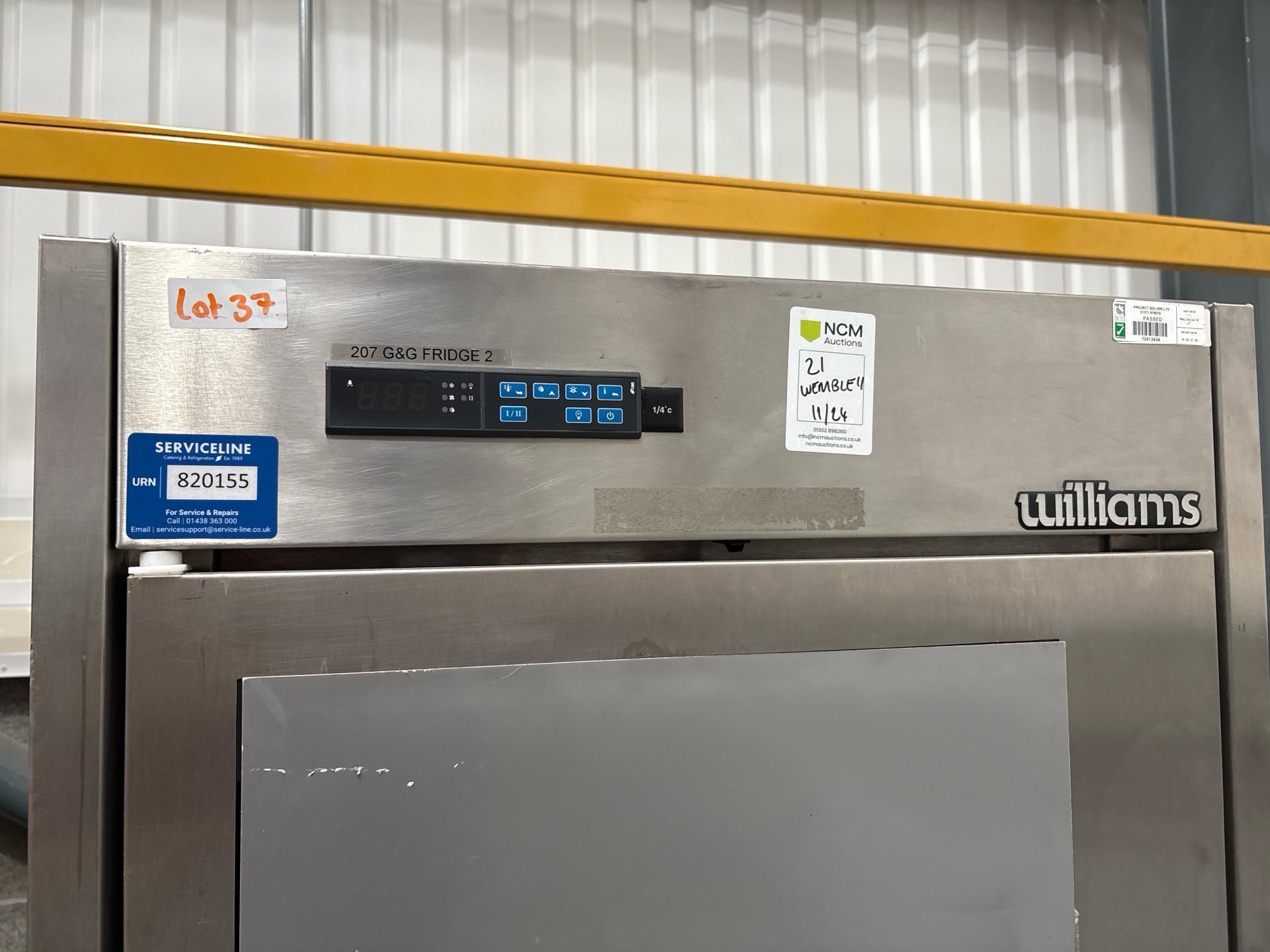 Williams Glass Front Fridge - No Reserve - Image 2 of 12