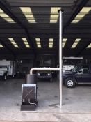 NO RESERVE - UNUSED Multi-Fuel Heater - DEVILLE with Blue Flame Technology With the Blue Flame Tech