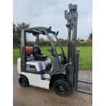 2013 Nissan 1.5 Tonne Gas Forklift Truck