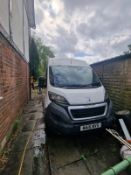 Peugeot Boxer 2015 2.2 Litre Diesel White Reserve Reduced 134,000 miles Starts and Drives Clea