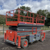 2008 Skyjack SJ9250 RT, Scissor Lift - (2,629 hours) 2008 Skyjack SJ9250RT 4x4 Scissor Lift