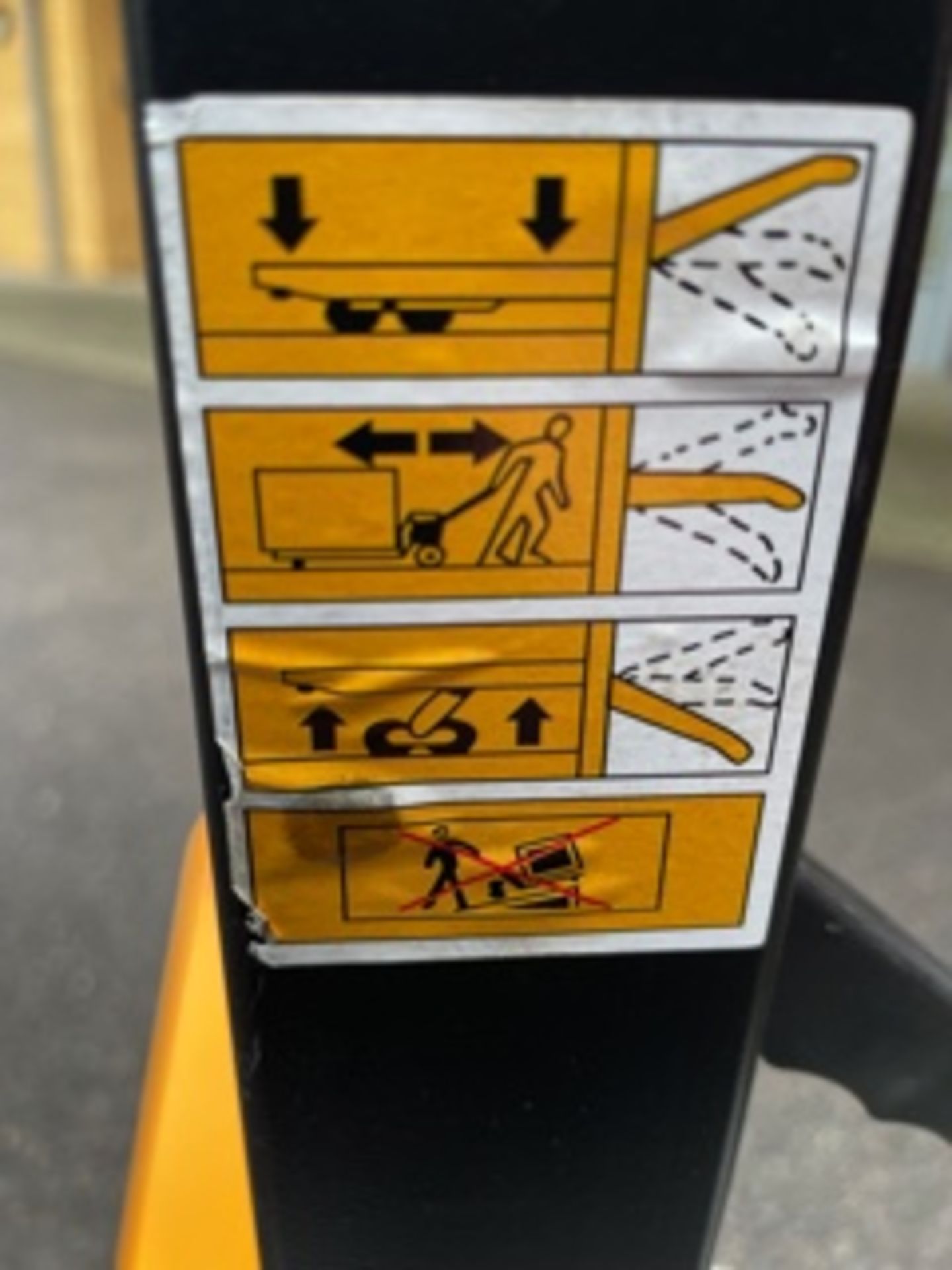 2000kg Brand New WEquip Pallet Truck 1200mm Forks Silent Running Wheels 550mm wide forks ideal fo - Image 12 of 12