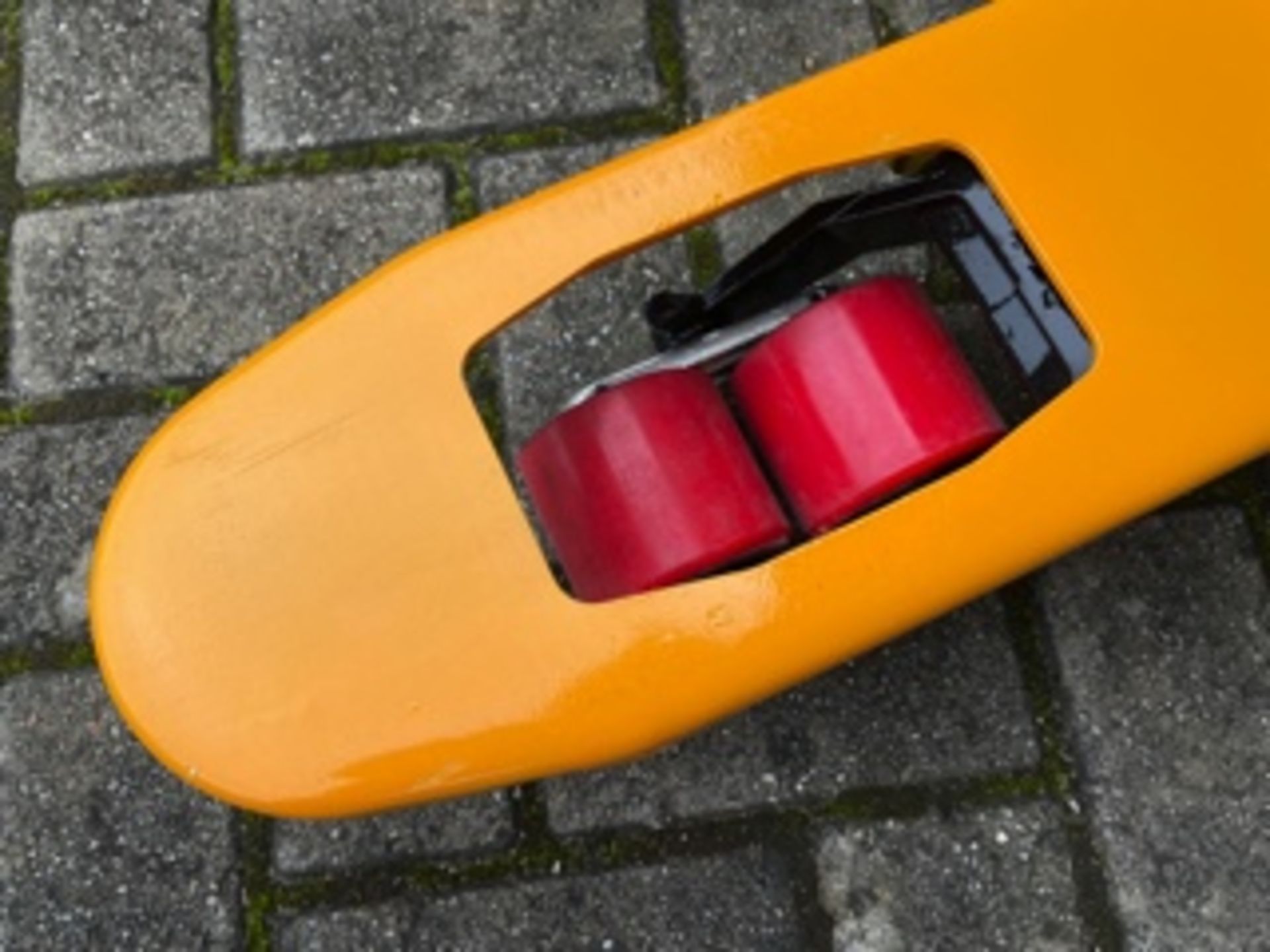 2000kg Brand New WEquip Pallet Truck 1200mm Forks Silent Running Wheels 550mm wide forks ideal fo - Image 6 of 12