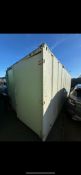 24ft Shipping container / site cabin collection Selby, North Yorkshire delivery can be arranged at