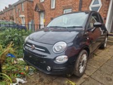 2023 Fiat 500 Dolce Vita MHEV 70 12v, 13,784 Miles, MOT to 28th March 26, CAT S - damage to th
