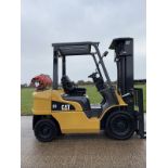 2019 Caterpillar 2.5 Tonne Gas Forklift truck model GP25NT Container spec triple mast 4.6m mast