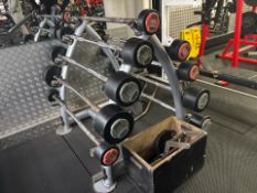Hammer Strength Barbell Rack and Set