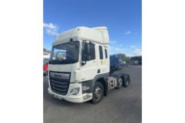 2018 - DAF CF 450 FTG Space Cab (Tractor Unit, EURO 6 - 544k km's) Colour - White Fuel type - Dies
