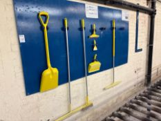 Equipment Storage Board and Tools