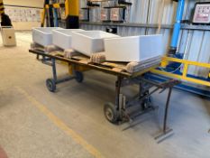 Carpeted Transport Trolley x2