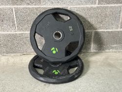 Pair Of TuffTech 25KG Weight Plates - No Reserve