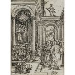Albrecht Dürer - Mariens Tempelgang