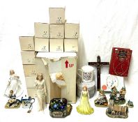 Oriental Style Tea Service, Figurines & Other Ornaments.