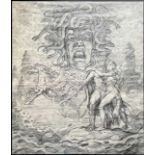 Greg & Tim Hildebrandt — Clash of the Titans Final Movie Poster Preliminary - Final Sketch (1981)