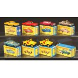 Matchbox Regular Wheels Group of Mid - Late 1960's Issue Cars