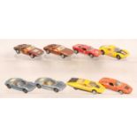 Auto Pilen and Other Group of 8 x Unboxed Cars (see photo)