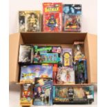 Action Figures and Other Group of 18 x TV and Film Related Items