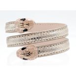 Bulgari Serpenti leather Forever bracelet