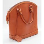 Louis Vuitton Caramel Nomade Leather Vertical Lockit bag