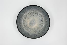 A Belgian vintage decorated ceramic centerpiece bowl probably by Amphora