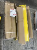 (2 Sets) New 48" Overhead Door Track Protectors