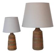 Moderne Keramik Tischlampen von Anagrius, 2er Set