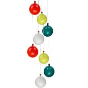 Cascade Lampen aus Glas & Teak von Luxus, 8 . Set