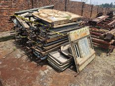 VARIOUS PRE-CAST SLAB MOULDS - APPROX. 39 FIBREGLASS UNITS