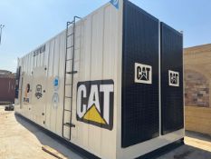 1 X 3125 KVA CATERPILLAR 3516C GENERATOR | 1 X GENERADOR CATERPILLAR 3516C DE 3125 KVA