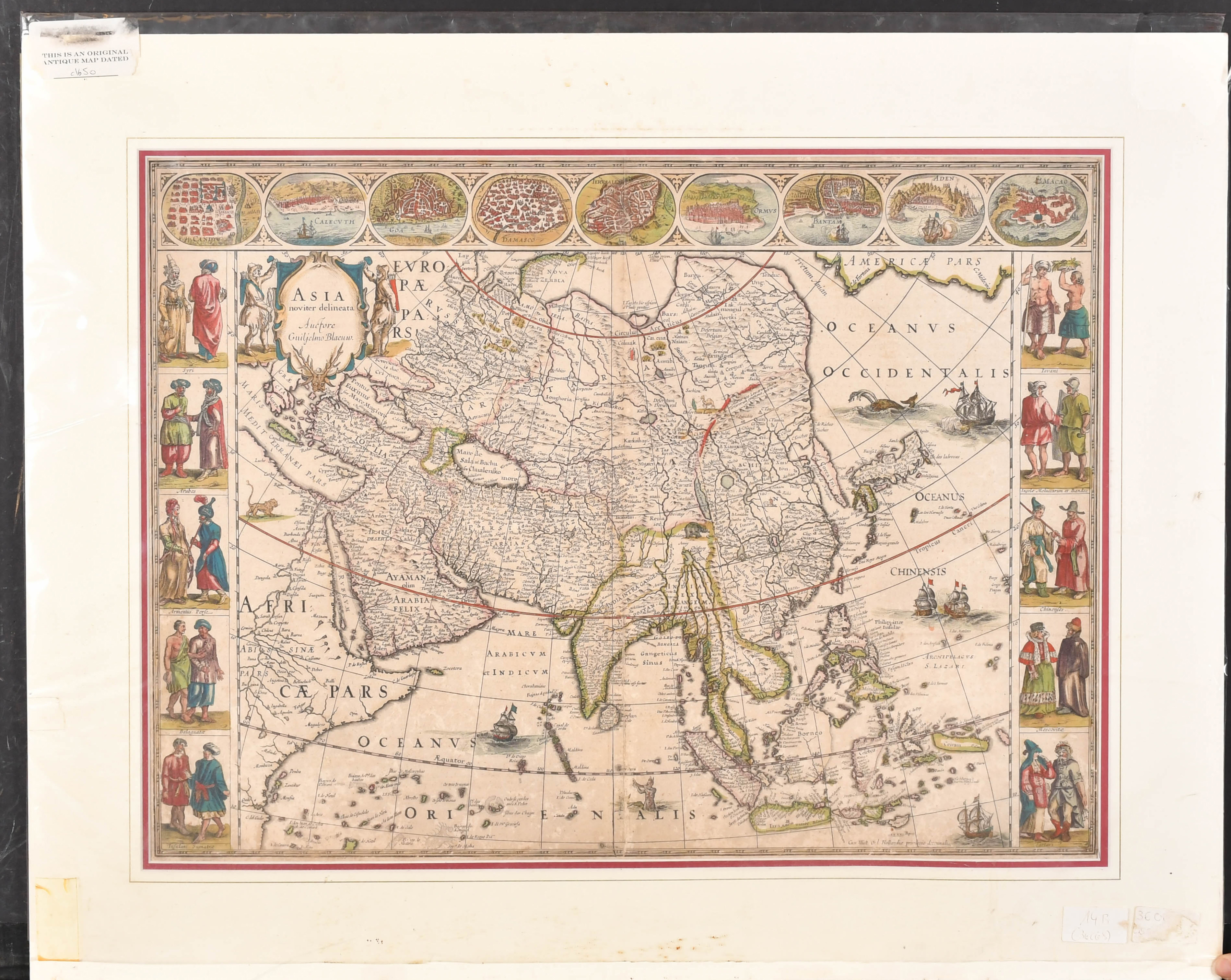 Guiljelmus Blaeu (1600-1699) Dutch. 