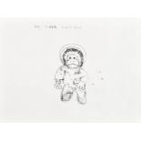Tracey Emin (1963-) British. "Space Monkey (2009)", Polymer gravure, Signed, inscribed, numbered