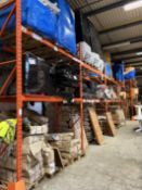7 Bays of Boltless Steel Pallet Racking Comprising 10 Uprights & 28 Crossbeams (Excluding