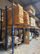 7 Bays Boltless Steel Pallet Racking Comprising 10 Uprights & 28 Crossbeams (Excluding Contents) (