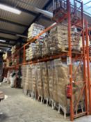16 Bays Redi Rack SD170 Boltless Steel Pallet Racking Comprising 18 Uprights & 128 Crossbeams (