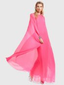Ralph & Russo 19U11 E01 Dress, Hot Pink, Large (RRP £7,800)